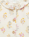 Posie Floral Crinkle Growsuit