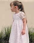 purebaby organic rosebud dress baby girl