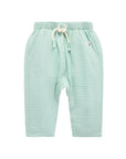 purebaby slouchy crinkle pants organic cotton baby pants