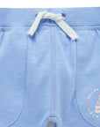 purebaby slouchy pants ocean baby pants