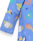 Jungle Faces Long Sleeve Rashie Sunsuit