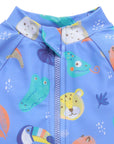 Jungle Faces Long Sleeve Rashie Sunsuit