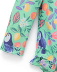 Toucan Frilly Long Sleeve Swimsuit