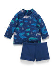 baby toddler swimwear crocodile print