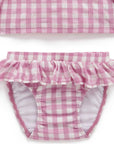 Gingham Rashie Swim Set