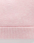 Textured Beanie Pink Melange
