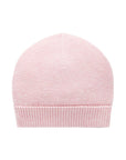 purebaby textured beanie pink newborn baby beanie hat