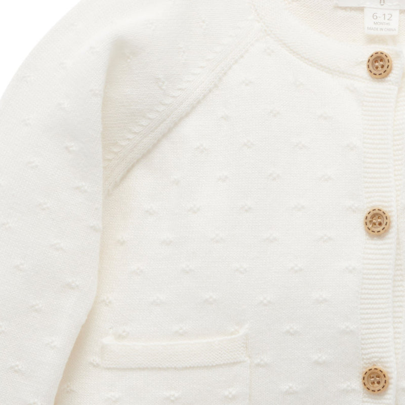 Textured Cardigan Cloud