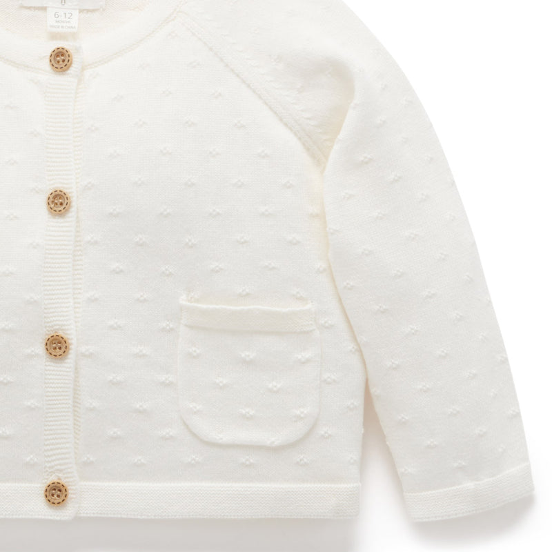 Textured Cardigan Cloud