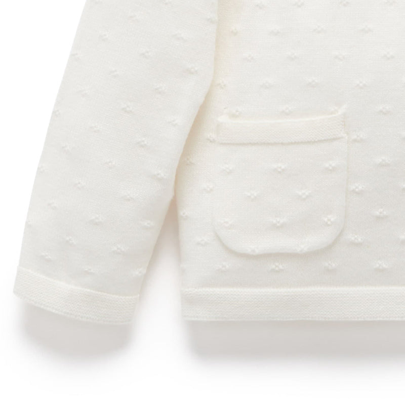 Textured Cardigan Cloud