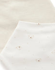 Vanilla Bear Dribble Bib (Pack of 2)