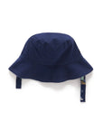 purebaby organic yacht reversible bucket hat for baby