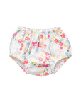 sapling floral bloomers organic cotton diaper cover