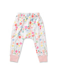 sapling floral pants organic cotton baby pants