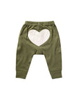 sapling child mistletoe heart pants baby pants