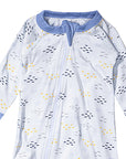 sapling sardines zip romper organic cotton romper for baby
