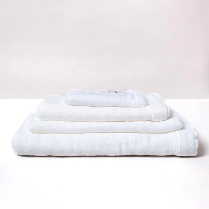 2.5-Ply Gauze Towel - White
