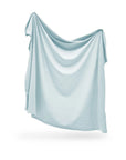 snuggle me organic infant newborn swaddle bluebell