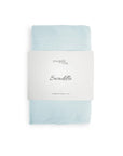 snuggle me organic infant newborn swaddle bluebell