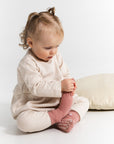Dusty Coral Socks