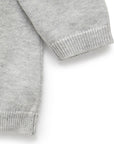 Basic Cardigan Grey Melange