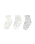 Grey Organic Cotton Socks (Set of 3)
