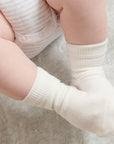White Organic Cotton Socks (Set of 3)