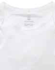 Easy Neck L/SS Bodysuit White (Pack of 2)