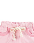 Heather Pink Baby Shorts