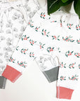 sapling child berry buds pants organic cotton baby pants
