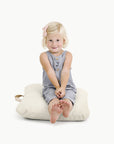 Gathre Mini Square Floor Cushion Blanc