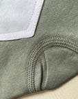 sapling pebble grey heart pants organic cotton baby pants