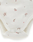 Easy Neck L/S Bodysuit Pink Blossom (Pack of 2)