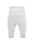 purebaby newborn leggings pale grey