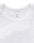 purebaby organic cotton singlet bodysuit white