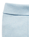 purebaby everyday legging soft blue baby pants organic cotton