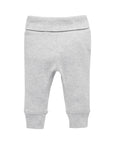 purebaby organic everyday legging soft grey baby pants organic cotton baby clothes