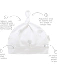 Knot Hat White