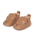 purebaby leather pull on slippers baby shoes and pre walkers