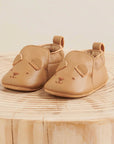 purebaby leather pull on slippers baby shoes and pre walkers