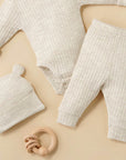 Merino Wool Leggings | Almond
