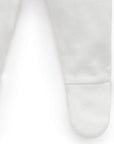 Pointelle Footed Legging White