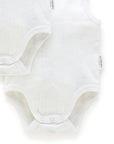 Pointelle Singlet Bodysuit (Pack of 2)