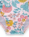 purebaby organic sweet marigold swim suit baby toddler swim