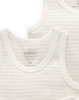 Rib Singlet Wheat (Set of 4)
