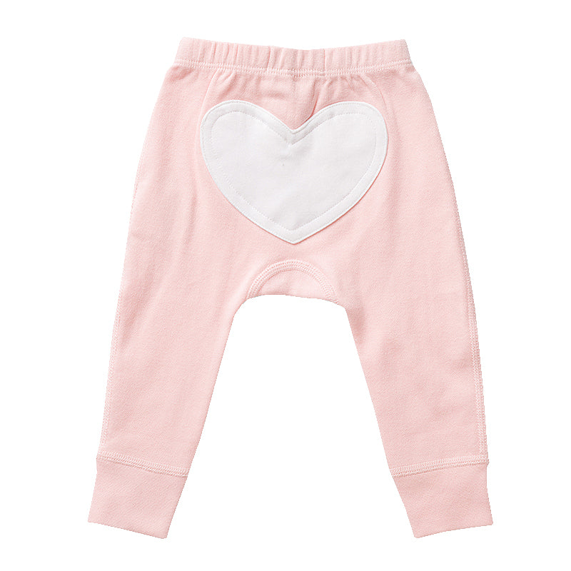 Baby Pink Heart Pants