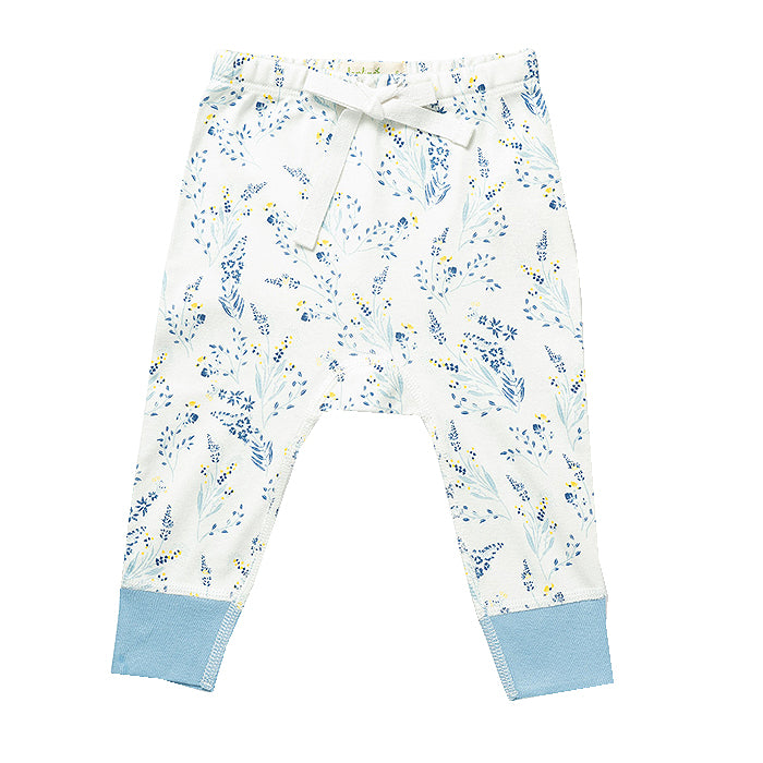 sapling meadow organic cotton pants for baby