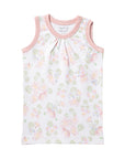 sapling child dune flowers tank newborn baby organic cotton clothes