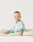 Christmas Gnomes Zip Romper