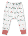 sapling child berry buds pants organic cotton baby pants